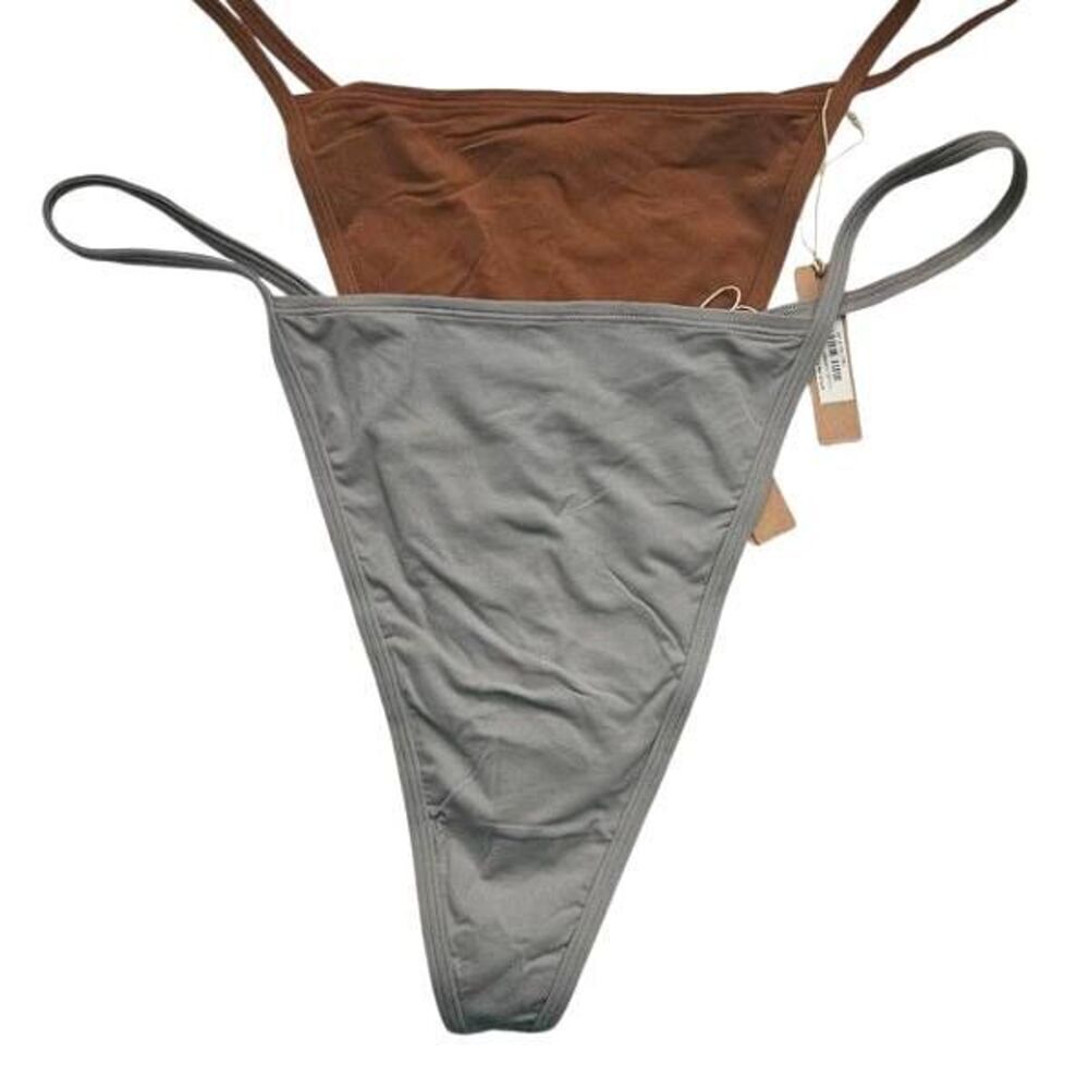 2 PAIR SKIMS STRING THONNG PANTY NWT‎